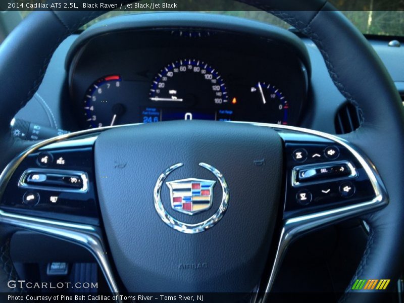 Black Raven / Jet Black/Jet Black 2014 Cadillac ATS 2.5L