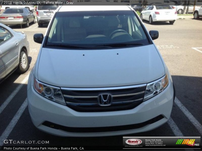 Taffeta White / Gray 2011 Honda Odyssey EX