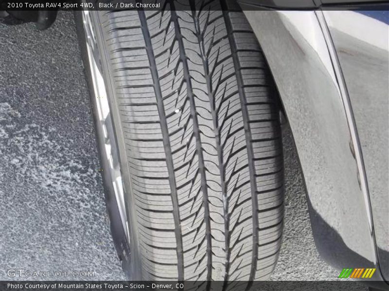 Black / Dark Charcoal 2010 Toyota RAV4 Sport 4WD
