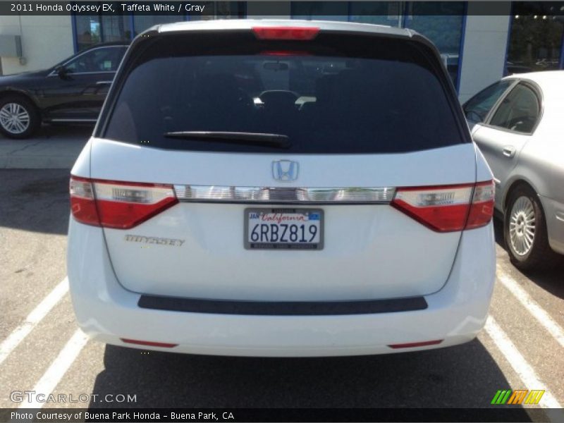 Taffeta White / Gray 2011 Honda Odyssey EX