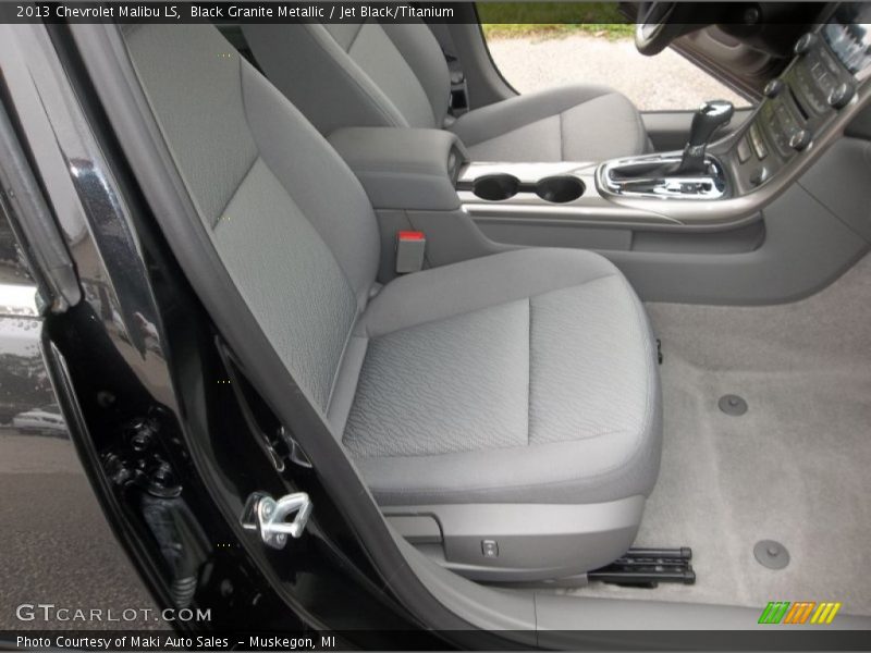 Black Granite Metallic / Jet Black/Titanium 2013 Chevrolet Malibu LS