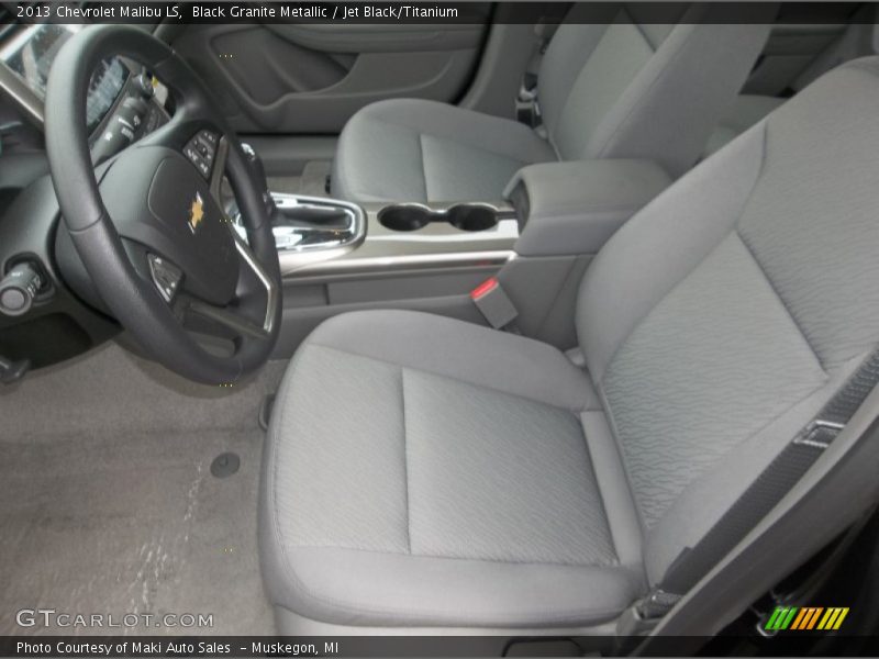 Black Granite Metallic / Jet Black/Titanium 2013 Chevrolet Malibu LS