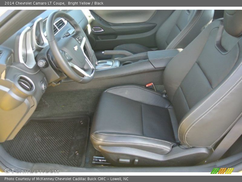 Bright Yellow / Black 2014 Chevrolet Camaro LT Coupe