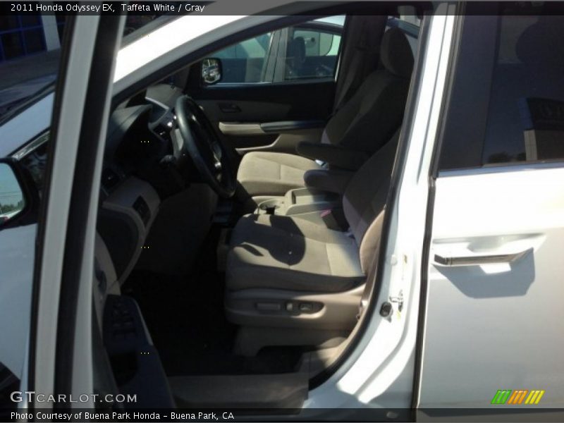 Taffeta White / Gray 2011 Honda Odyssey EX