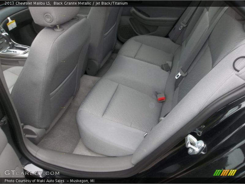 Black Granite Metallic / Jet Black/Titanium 2013 Chevrolet Malibu LS