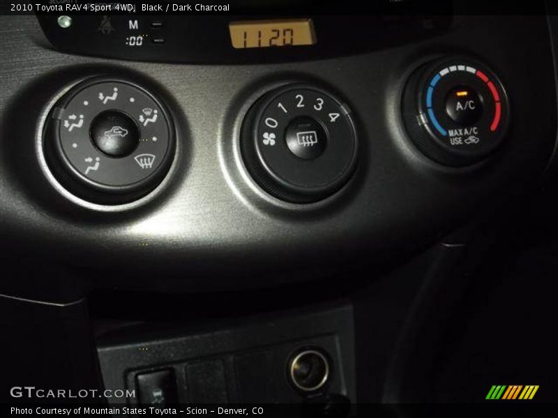 Black / Dark Charcoal 2010 Toyota RAV4 Sport 4WD