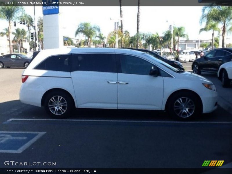 Taffeta White / Gray 2011 Honda Odyssey EX