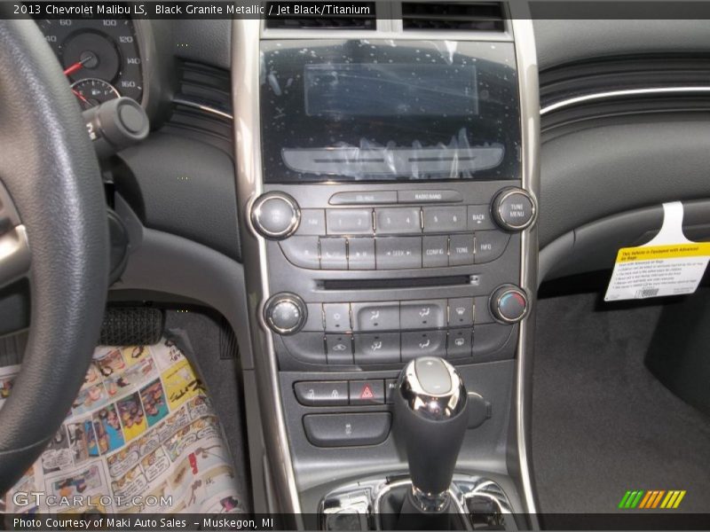 Black Granite Metallic / Jet Black/Titanium 2013 Chevrolet Malibu LS