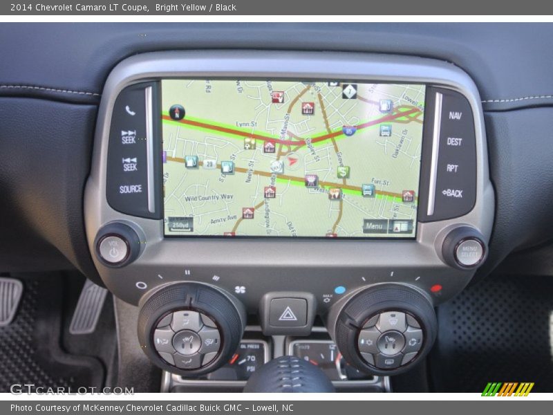 Bright Yellow / Black 2014 Chevrolet Camaro LT Coupe