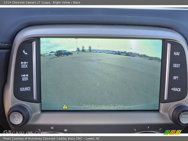 Bright Yellow / Black 2014 Chevrolet Camaro LT Coupe