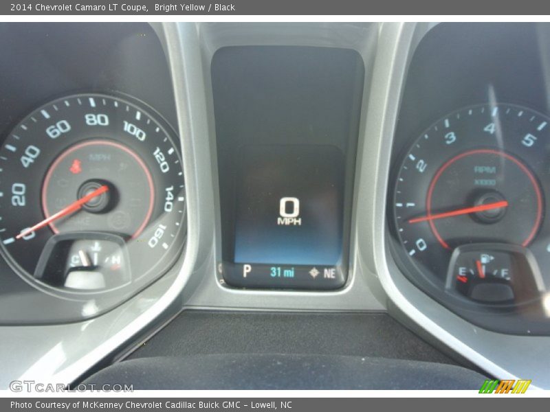 Bright Yellow / Black 2014 Chevrolet Camaro LT Coupe