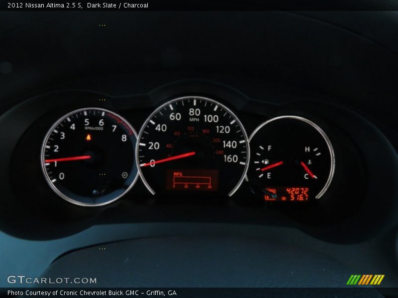 Dark Slate / Charcoal 2012 Nissan Altima 2.5 S