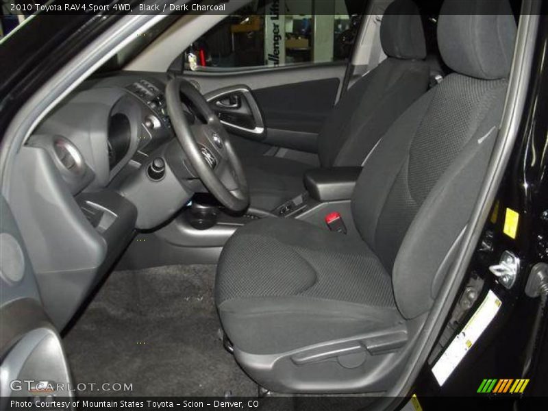 Black / Dark Charcoal 2010 Toyota RAV4 Sport 4WD