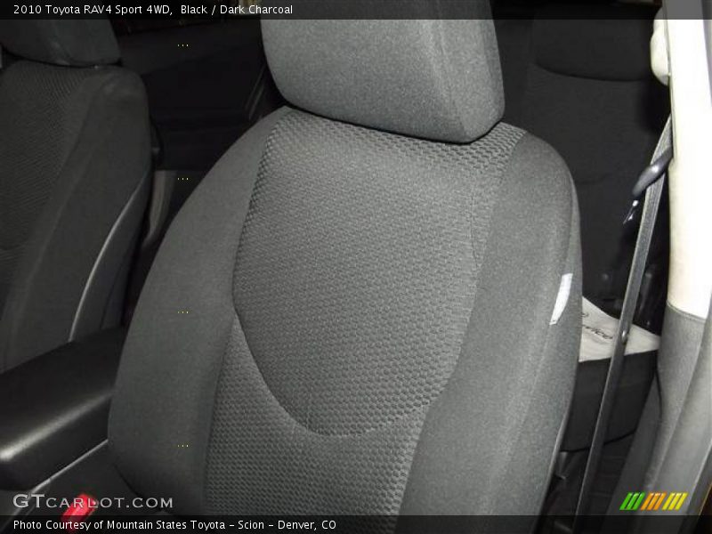 Black / Dark Charcoal 2010 Toyota RAV4 Sport 4WD