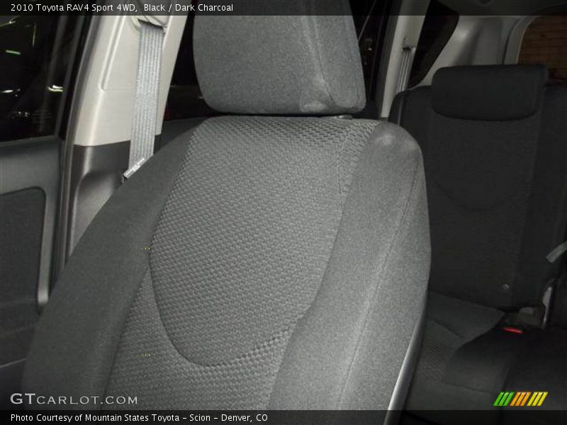 Black / Dark Charcoal 2010 Toyota RAV4 Sport 4WD