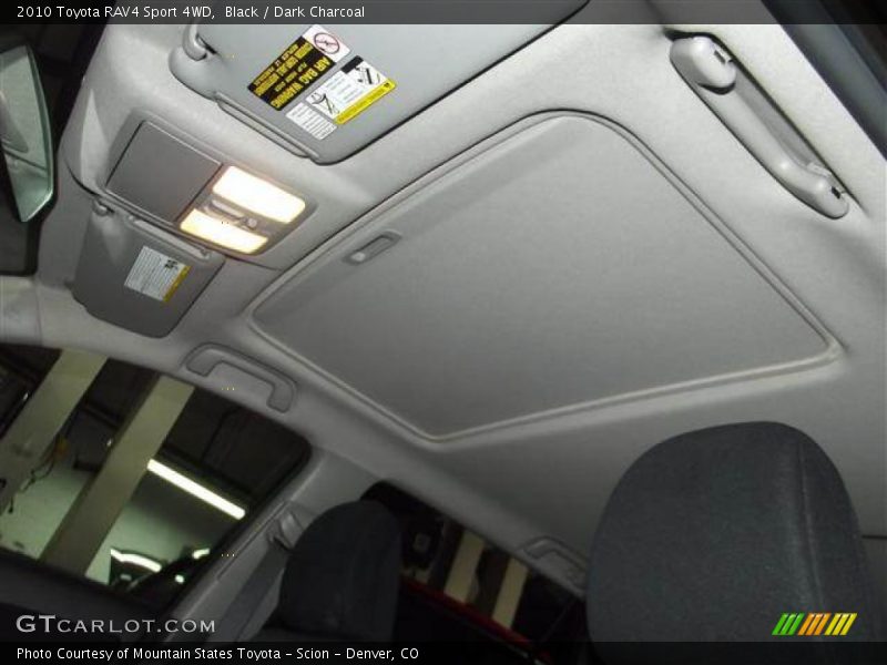 Black / Dark Charcoal 2010 Toyota RAV4 Sport 4WD