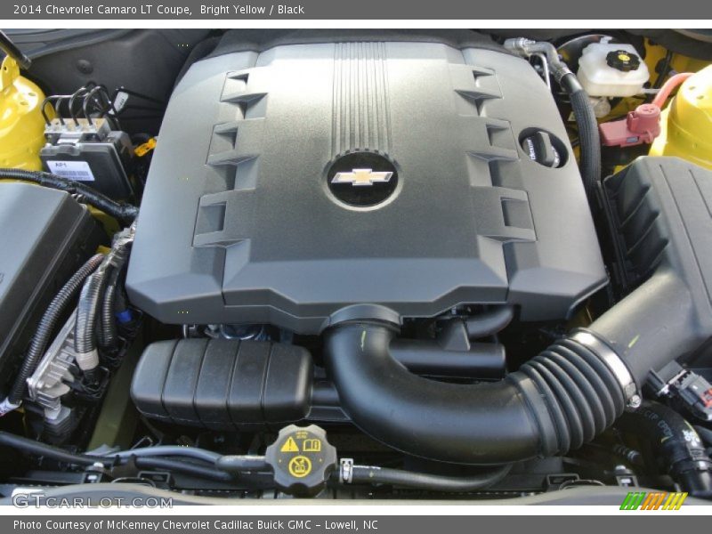 Bright Yellow / Black 2014 Chevrolet Camaro LT Coupe