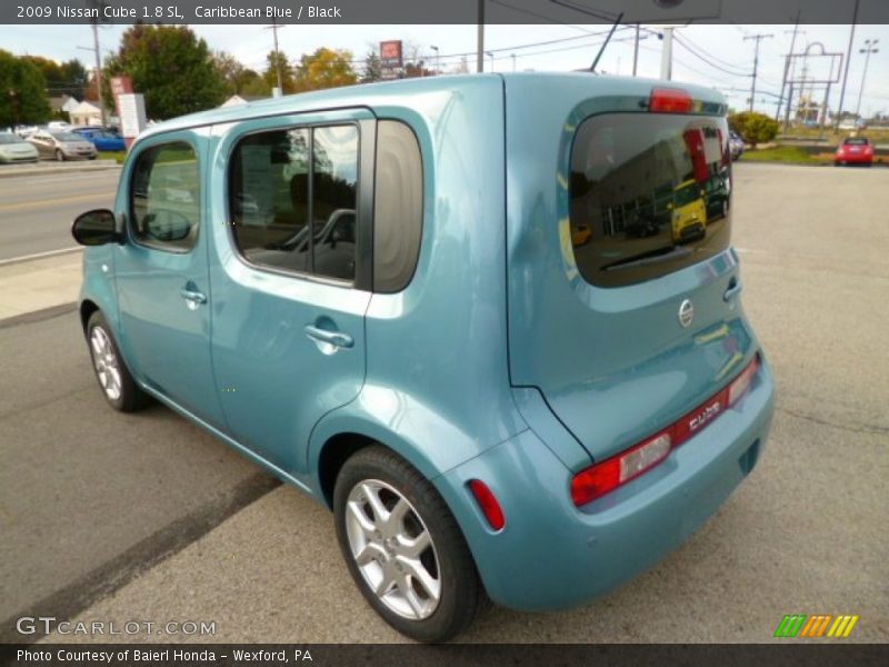 Caribbean Blue / Black 2009 Nissan Cube 1.8 SL
