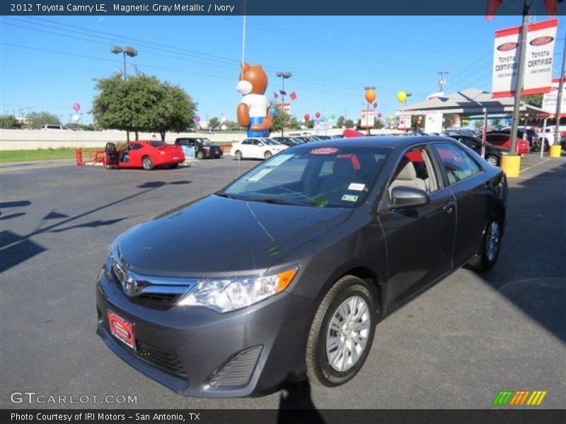 Magnetic Gray Metallic / Ivory 2012 Toyota Camry LE