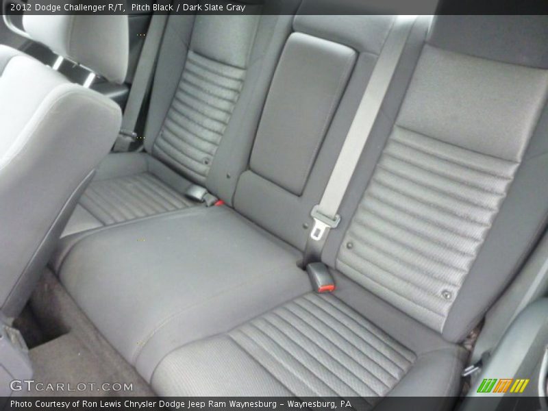 Pitch Black / Dark Slate Gray 2012 Dodge Challenger R/T