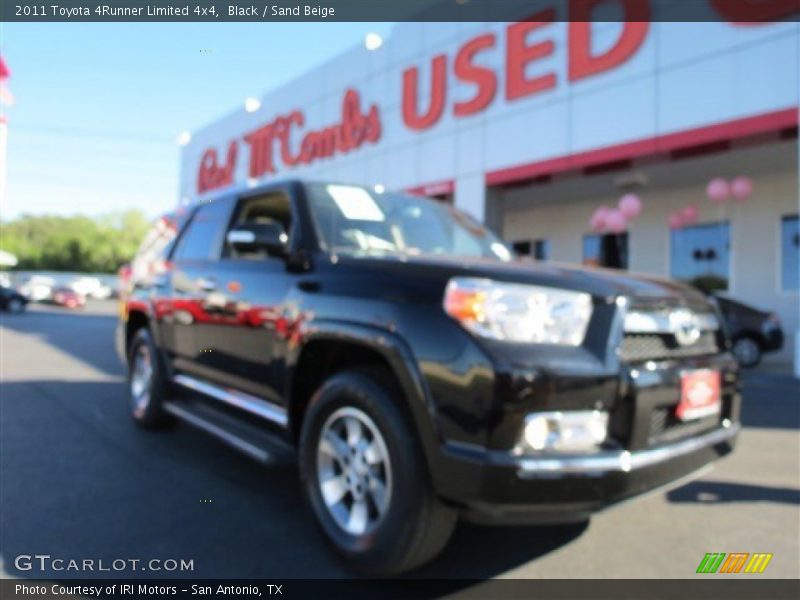 Black / Sand Beige 2011 Toyota 4Runner Limited 4x4