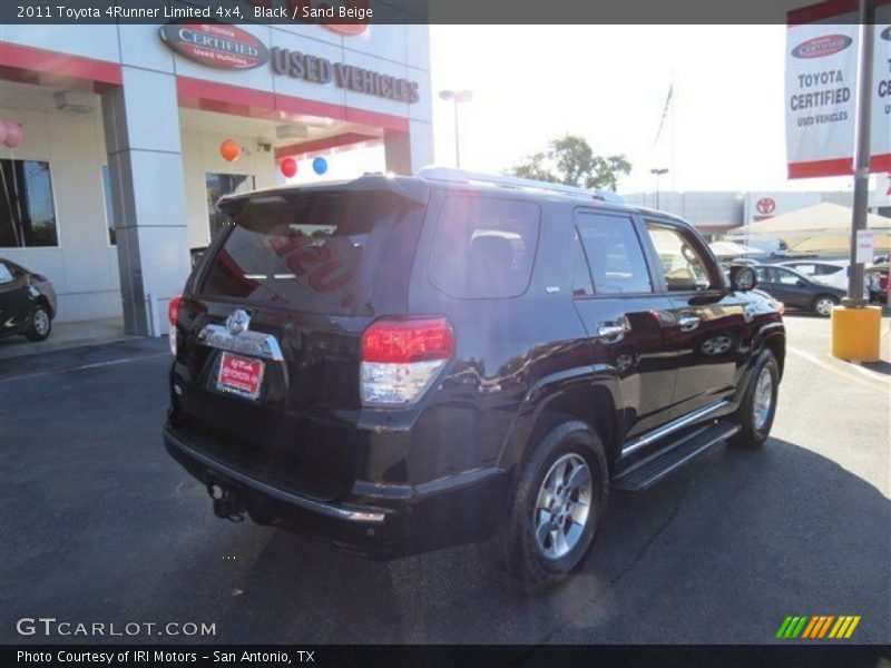Black / Sand Beige 2011 Toyota 4Runner Limited 4x4