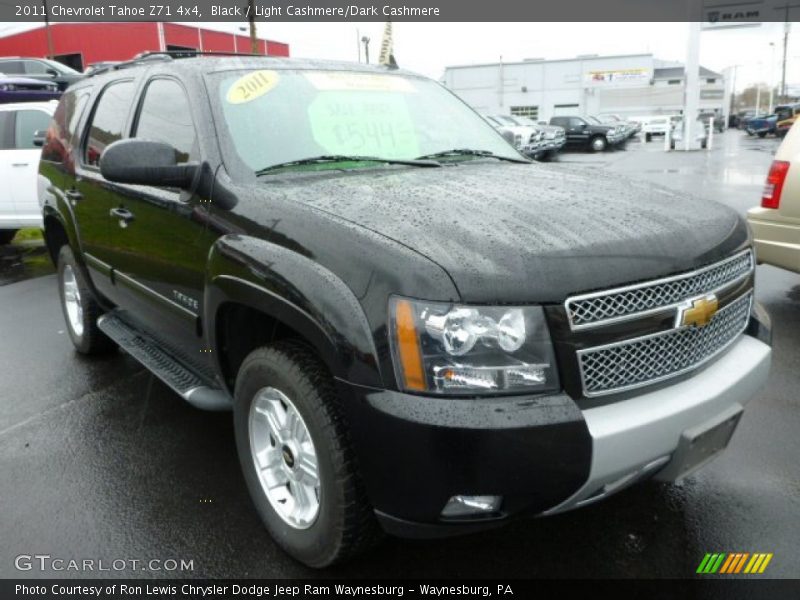Black / Light Cashmere/Dark Cashmere 2011 Chevrolet Tahoe Z71 4x4
