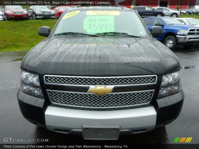 Black / Light Cashmere/Dark Cashmere 2011 Chevrolet Tahoe Z71 4x4