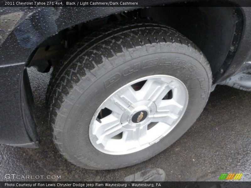Black / Light Cashmere/Dark Cashmere 2011 Chevrolet Tahoe Z71 4x4