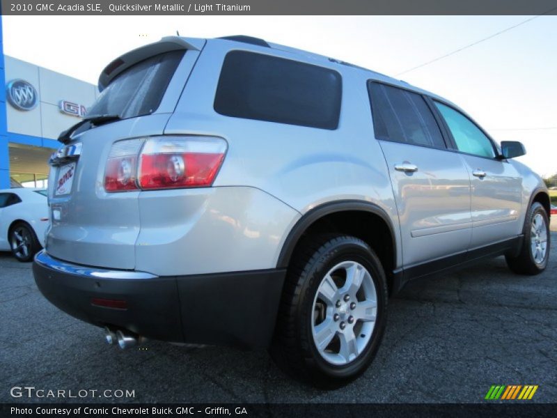 Quicksilver Metallic / Light Titanium 2010 GMC Acadia SLE