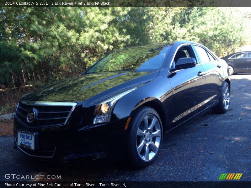 Black Raven / Jet Black/Jet Black 2014 Cadillac ATS 2.5L