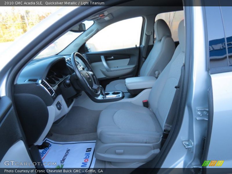 Quicksilver Metallic / Light Titanium 2010 GMC Acadia SLE