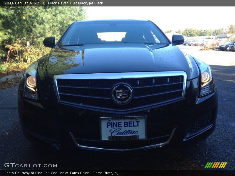 Black Raven / Jet Black/Jet Black 2014 Cadillac ATS 2.5L