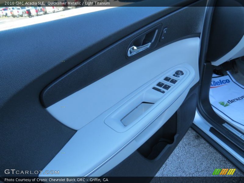 Quicksilver Metallic / Light Titanium 2010 GMC Acadia SLE