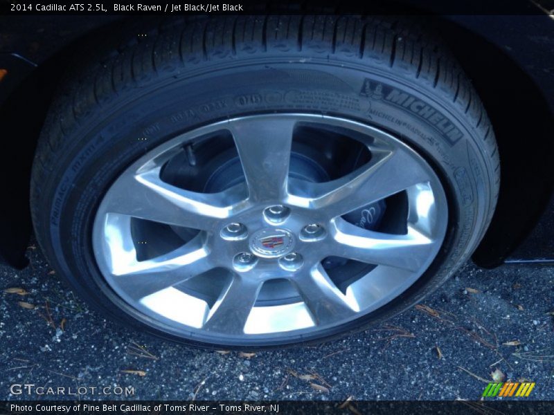 Black Raven / Jet Black/Jet Black 2014 Cadillac ATS 2.5L
