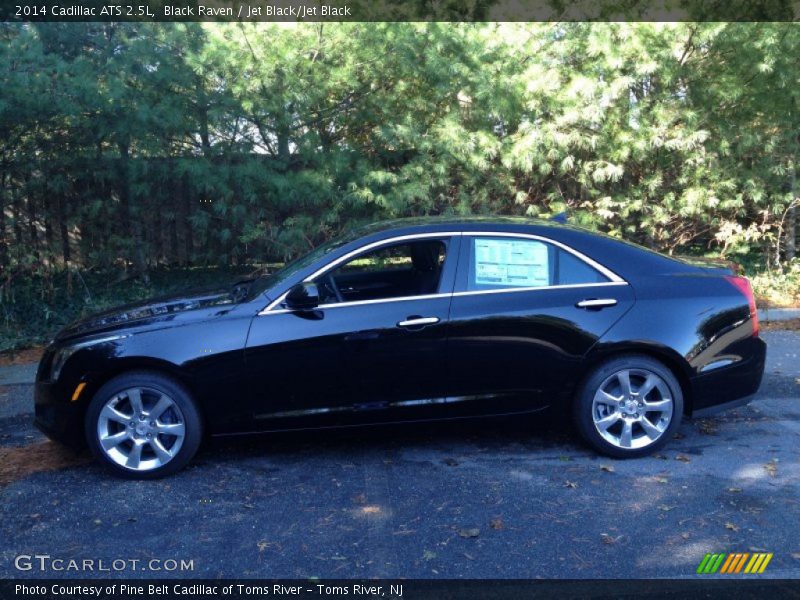 Black Raven / Jet Black/Jet Black 2014 Cadillac ATS 2.5L