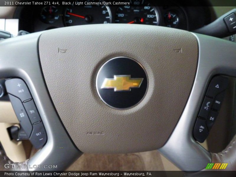 Black / Light Cashmere/Dark Cashmere 2011 Chevrolet Tahoe Z71 4x4