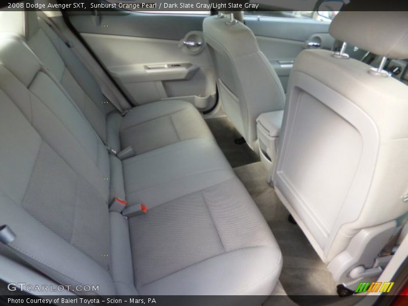 Sunburst Orange Pearl / Dark Slate Gray/Light Slate Gray 2008 Dodge Avenger SXT