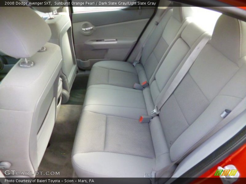 Sunburst Orange Pearl / Dark Slate Gray/Light Slate Gray 2008 Dodge Avenger SXT