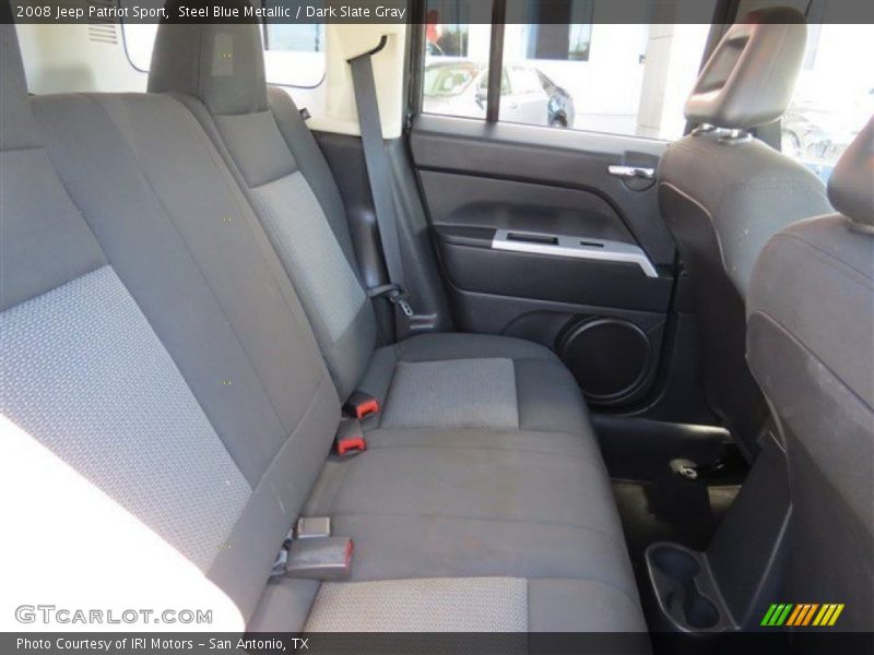 Steel Blue Metallic / Dark Slate Gray 2008 Jeep Patriot Sport