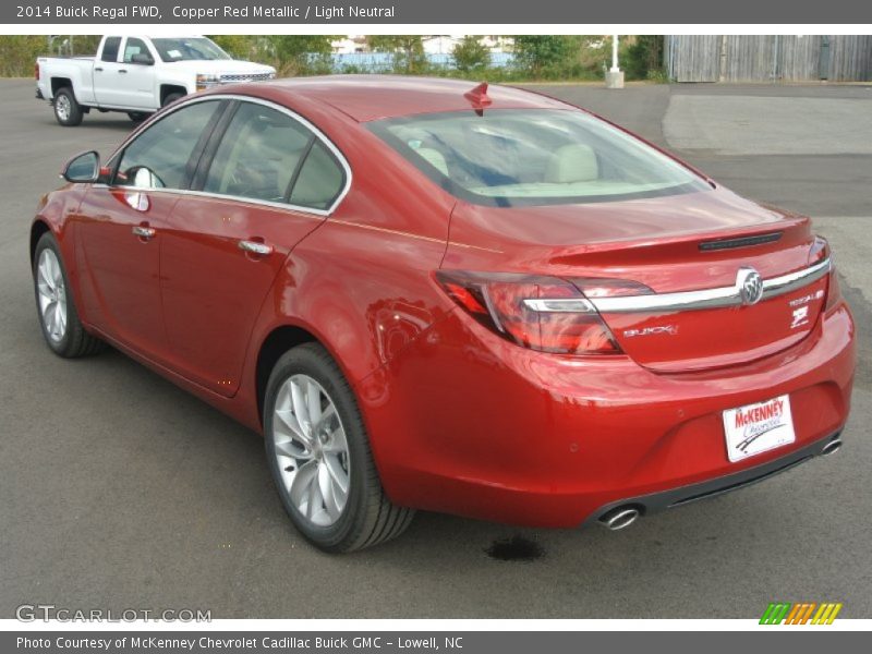 Copper Red Metallic / Light Neutral 2014 Buick Regal FWD