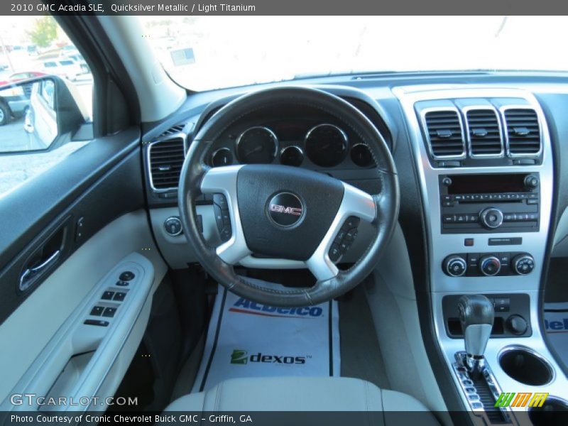 Quicksilver Metallic / Light Titanium 2010 GMC Acadia SLE