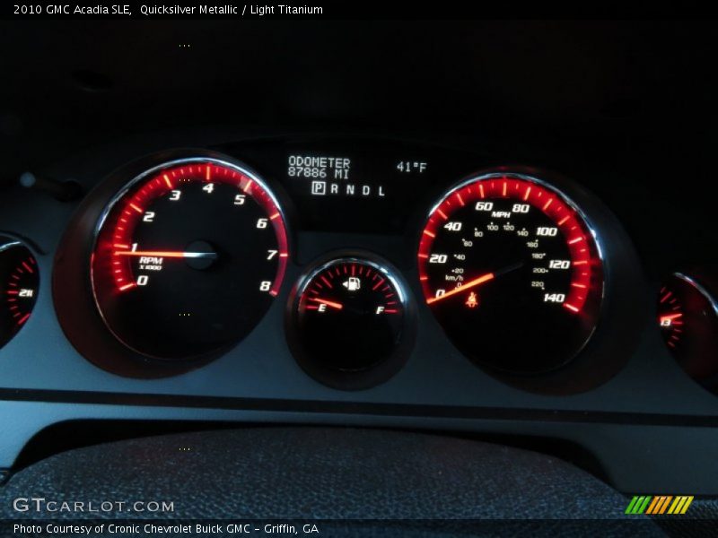 Quicksilver Metallic / Light Titanium 2010 GMC Acadia SLE
