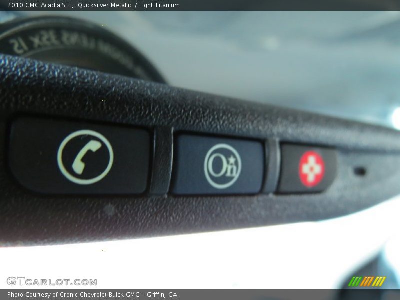 Quicksilver Metallic / Light Titanium 2010 GMC Acadia SLE
