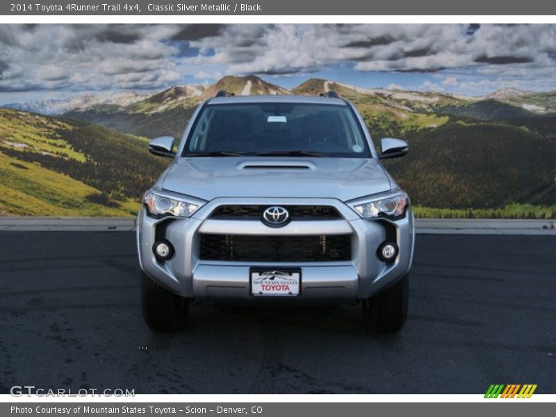 Classic Silver Metallic / Black 2014 Toyota 4Runner Trail 4x4