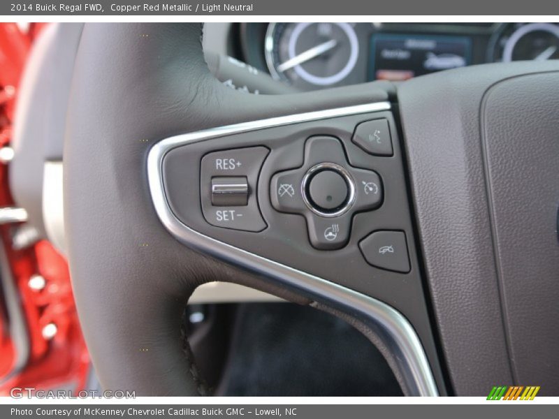 Controls of 2014 Regal FWD