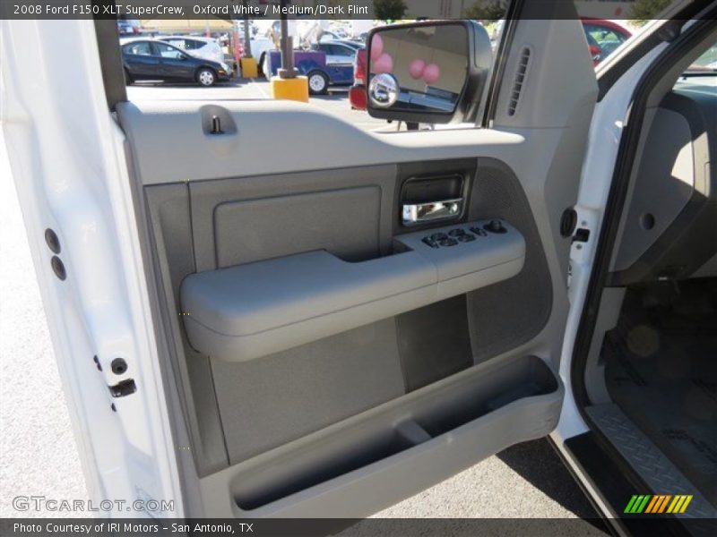 Oxford White / Medium/Dark Flint 2008 Ford F150 XLT SuperCrew