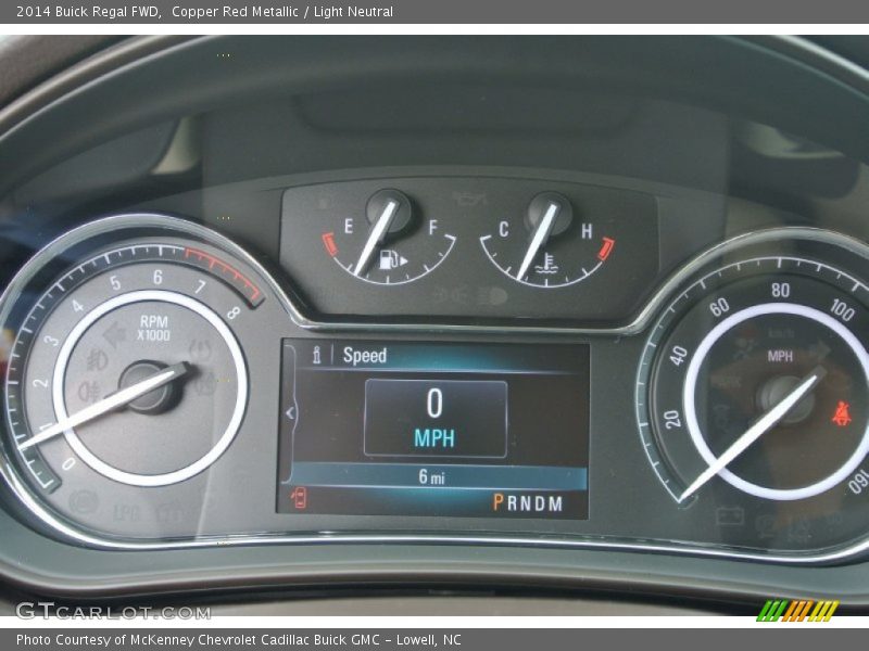  2014 Regal FWD FWD Gauges