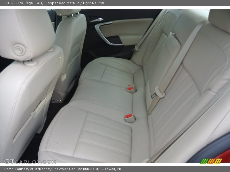 Rear Seat of 2014 Regal FWD