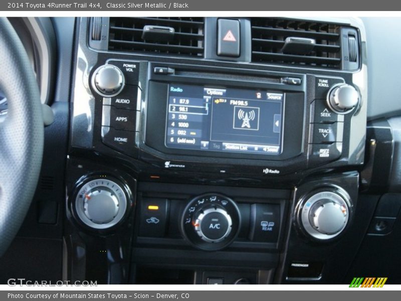 Classic Silver Metallic / Black 2014 Toyota 4Runner Trail 4x4